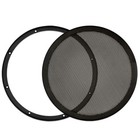 24 Goldwood Sound Sg-m10 Steel Mesh Snap On Woofer Grills For 10  Speakers