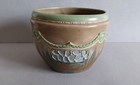 Vintage Majolica Ceramic Planter Flower Pot