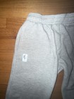 Nba Boys Fleece Jogger Sweatpants Heather Gray Size 14-16