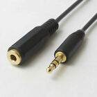 5 Ft 3 5mm 1 8  Stereo Audio Aux Headphone Cable Extension Cord Male To Female