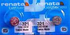 321 Renata Sr616sw Sr616  5 Piece  Watch Battery Free Shipping Authorized Seller