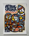Pearl Jam Poster Raleigh Lenovo Center 5 13 25 Official Ap Silkscreen S n X 69