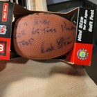 Hank Stram Kansas City Chiefs Champion   Hall Of Fame Signed Football