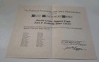 Nasa First Space Shuttle Launch Group Award 1981 Ksc Space Center Vintage       