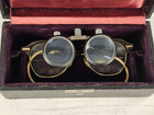 Vintage Bauch And Lomb Magnifying Surgical Dental Loupes Antique Oculus Glasses