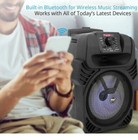 Pyle Pphp844b Portable Bluetooth Pa Speaker And Microphone System