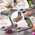 15 In 1 Vegetable Chopper Professional Onion Cutter Multifunction Slicer Peeler