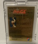 Coca Cola 24 K Gold  1g  Series 3 Card - Norman Rockwell 1994 Serial No 0964
