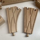 Brio Thomas   Friends Mixed Wooden Train Track Pieces - Lot Of 59 Pcs Curve Ramp