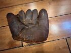 Vintage 1940s Nokona Split Finger Baseball Glove Old Antique