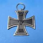 Vintage Ww1 German Iron Cross 1813-1914 2nd Class Silver Medal Makers Mark    fr   