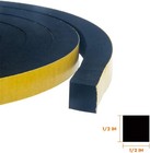 Sealing Tape Closed Cell Foam Adhesive Rubber Seal Kit For Windows door 13ft