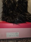 Women s Fur Snow Winter Warm Plush Boots Mid Calf Boots Furry Cute Girl Shoes