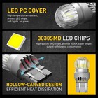 Auxito 7440 7443 2800lm Led Brake Backup Reverse Light Bulb Super White Lamp T20
