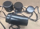 Vintage Minolta Camera Lens Cases Lot Of Four