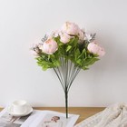 Artificial Peony Flower Bouquet Spring Pink 13 Stems Diy Home Wedding Decor