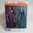 Simplicity 1137 Sewing Pattern Misses 14-22 Medieval Gown Uncut Factory Folded