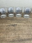 Saturday Evening Post Flat Tumblers  Whiskey Glasses Set Of 4  Vintage