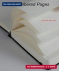 Thick Bullet Notebook With 366 Numbered Pages  A5 Dotted Journal For Writing Wit