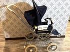 Vintage Swedish Emmaljunga Viking Carriage Pram Stroller Beautiful  