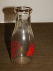 Vintage 1947 Plath s Buttercup Dairy Rensselaer Ny One 1 Pint  Milk Bottle 
