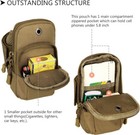 Tactical Outdoor Sports Running Arm Band Case Cell Phone Holder Pouch Gym Bag 