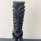 Coco Joe s Black Lava Hawaiian Tiki Resin Statue Bar Home Decor Made In Hawaii