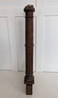 Antique Carved Wood Finial Post Column Architectural Salvage