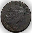 1798 Draped Bust Large Cent - 2nd Hair Style  s-174  - Us 1c Copper Coin