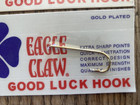 Eagle Claw Good Luck Hooks 24c Gold 6 Pack