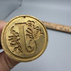 Alphabet J Wax Seal Stamp Initial Letter Sealing Wax Stamp Retro  Floral 25mm