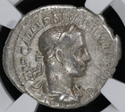 Severus Alexander Ar Denarius Roman Empire Silver Coin 222-235 Ad Ngc Vf