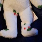 1998 Holiday Teddy Ty Beanie Baby Bear Ltd Edition   Sold In Stores  Vhtf M nm C