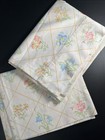Vtg 60s 70s Lot Of 8  4 Pair  Standard Pillowcases Floral Cottage Groovy