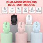2 4ghz Wireless Optical Mouse Usb Rechargeable Cordless Mice For Pc Laptop Vn