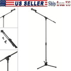 Tripod Mic Stand Adjustable Holder Floor Microphone Boom Arm Mic Stand 75-150cm