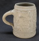 Antique German Stoneware Beer Stein - King Ludwig I Of Bavaria