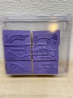 Stampin Up Event Full Set Of 6 Wood Mounted Rubber Stamps