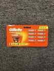 Lot Of 5  Genuine Gillette Fusion5 Refills Razor Blades 8 Cartridges - E2