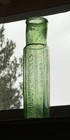 Old Vtg Dug Green Glass Bottle Rolled Lip 1800   s Louit Frere Embossed On Side