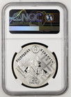 2007 Belarus 20 Rubles Dniepra   sozhsky Wildlife Reserve Silver Coin Ngc Pf 69 Uc