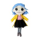 28cm Coraline Plush Doll Soft Stuffed Toy Kawaii Pillow Kids Cute Collectible