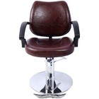 Pu Barber Chair Hydraulic Heavy Duty Salon Styling Chair With Armrest Footrest