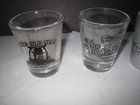 Vtg Las Vegas Shot Glass Lot 10 Diff Incl Rare Circus W clown Pawn Stars Old Man
