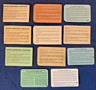 Amateur Trap Shooting Association Of America 11 Membership Cards Some W  Results