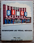 Club Bingo Casino Las Vegas Front Strike Full Unstruck 30 Blue Matches Matchbook