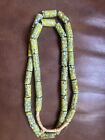 36 Beads Long Strand Of Venetian Millifiori African Trade Beads  size Is 2inch