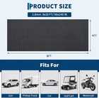 6-22 Ft Garage Floor Mat 2 8mm Thickened Flooring Roll Diamond Plate Pvc Rubber