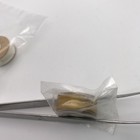 Two Vintage Belding Corticelli Pure Silk Bobbin Sewing Thread 1 White And 1 Gold