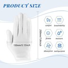 24 Pairs White Cotton Gloves extra Large Size Moisturizing Gloves Overnight w   